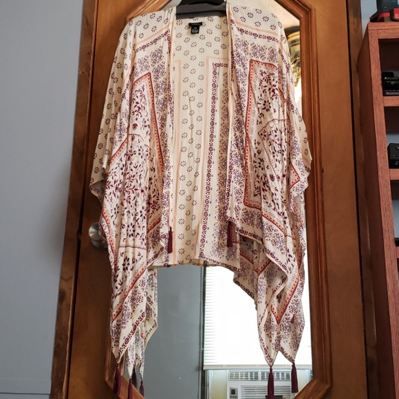 Rue 21 Kimono Tassel Cardigan - Picture 2 of 6